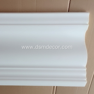 Plain Polyurethane Decorative Cornice Moulding